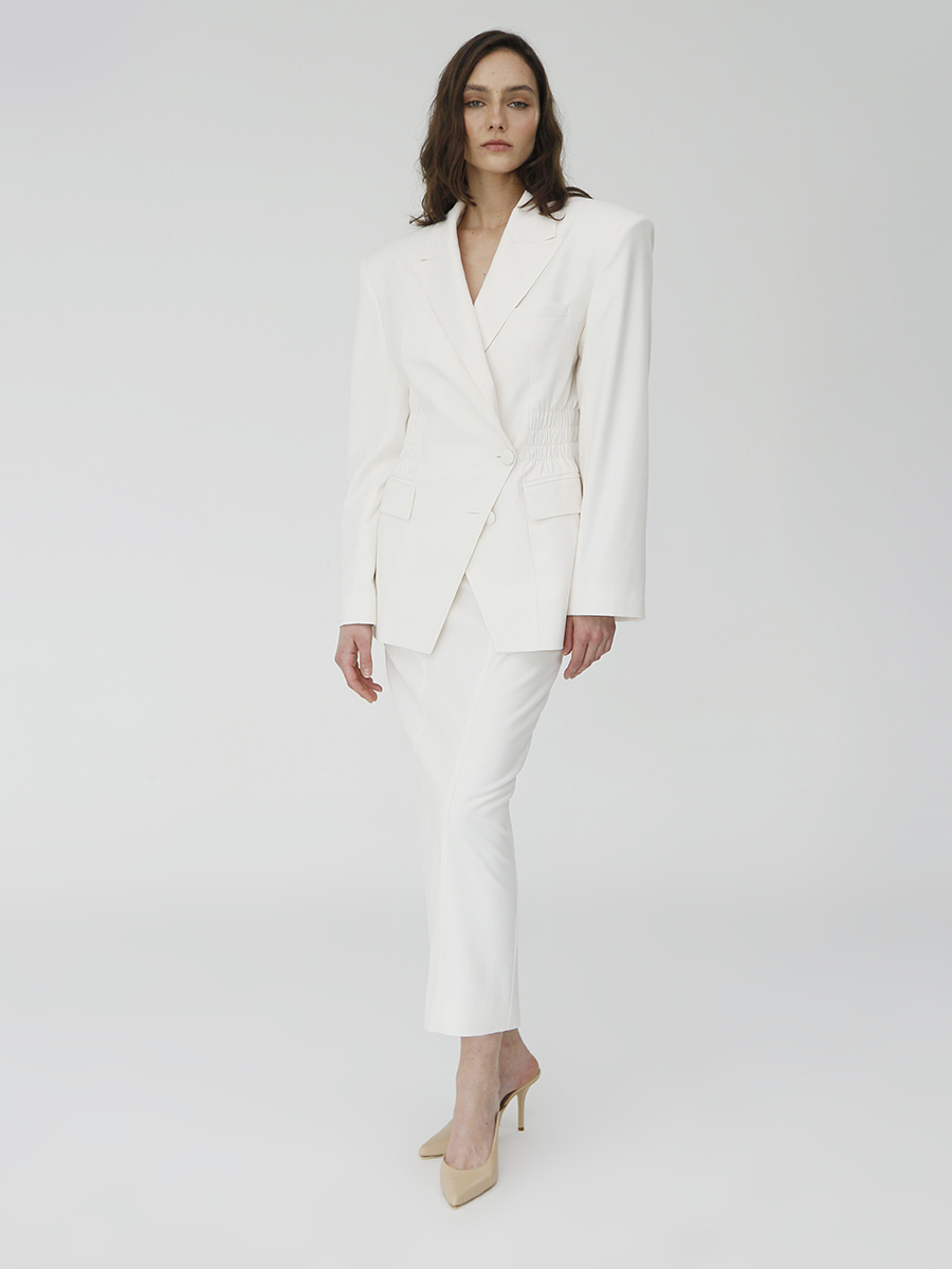 ALMOND BREEZE SUIT / w skirt